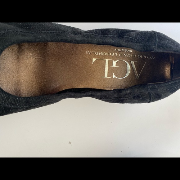 Attilio gusti made in Italy 9 black flats… - Picture 3 of 4